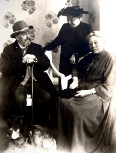 Benoit Oppenheim, Anna Oppenheim (Frau von Hugo O.), Marie von Leyden (Schwester der anderen)