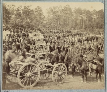 Benson's Horse Battery (M. 2d U.S. Art'y) near Fair Oaks, Va., June 1862 LCCN2012649371