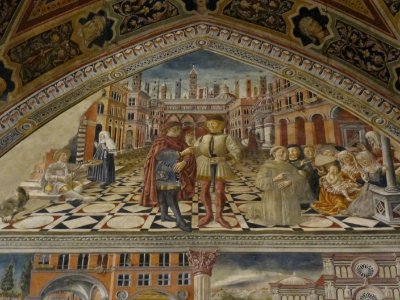 Benvenuto di Giovanni, miracoli di sant'antonio da padova 03