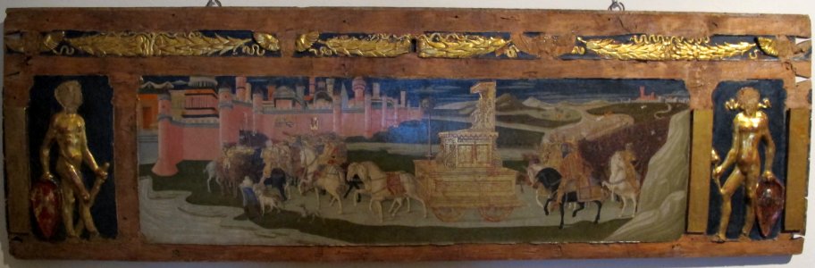 Benvenuto di giovanni, trionfo di davide