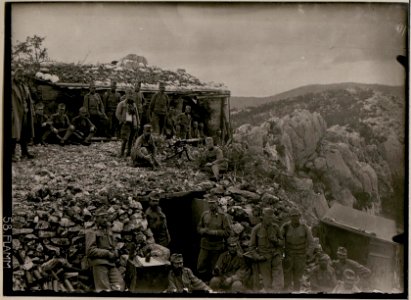 Beobachter am Monte Sabotino (BildID 15732152)