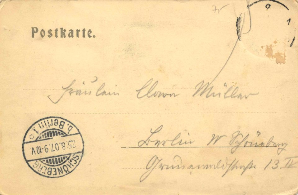 Berchtesgaden, Bayern - Stadtansicht (2) (back) (Zeno Ansichtskarten)