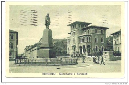 Bergamo - Monumento a Garibaldi