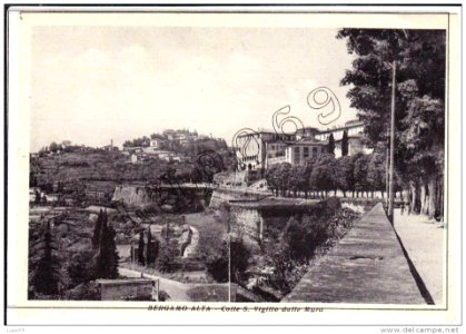 Bergamo Alta - Colle S. Vigilio dalle Mura