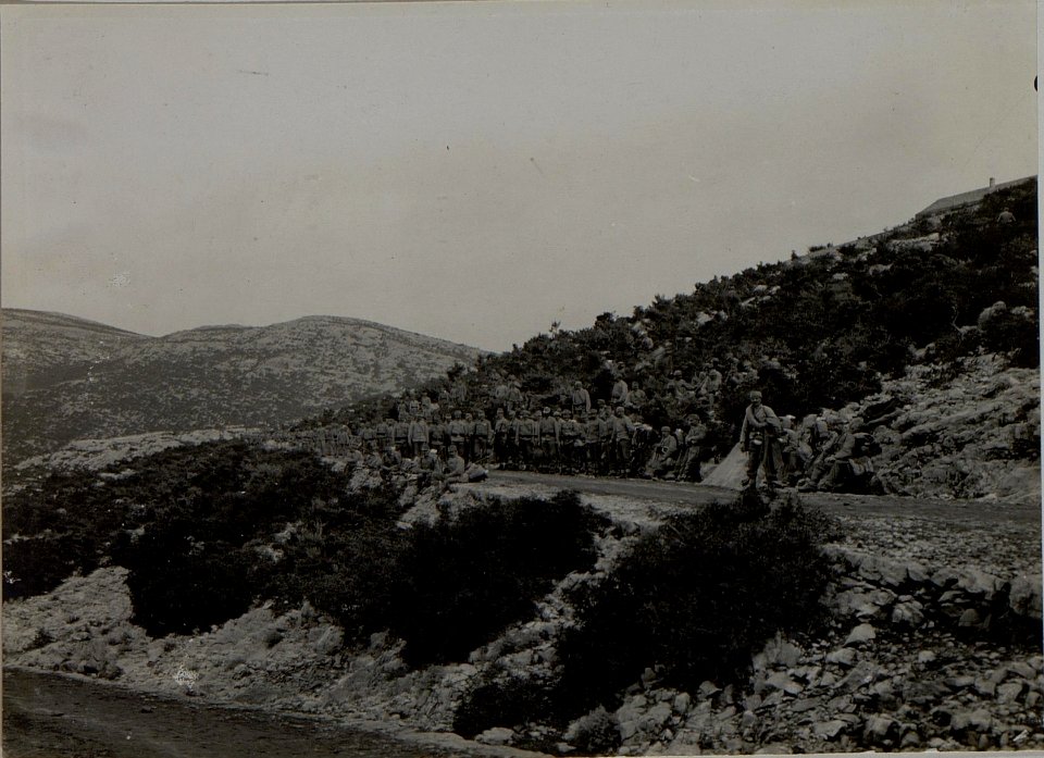 Bereitstellung zur Einschiffung. Neum, März 1916. (BildID 15454433)