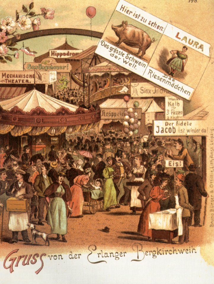 Bergkirchweih Erlangen 1900 002
