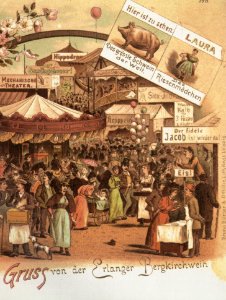 Bergkirchweih Erlangen 1900 002