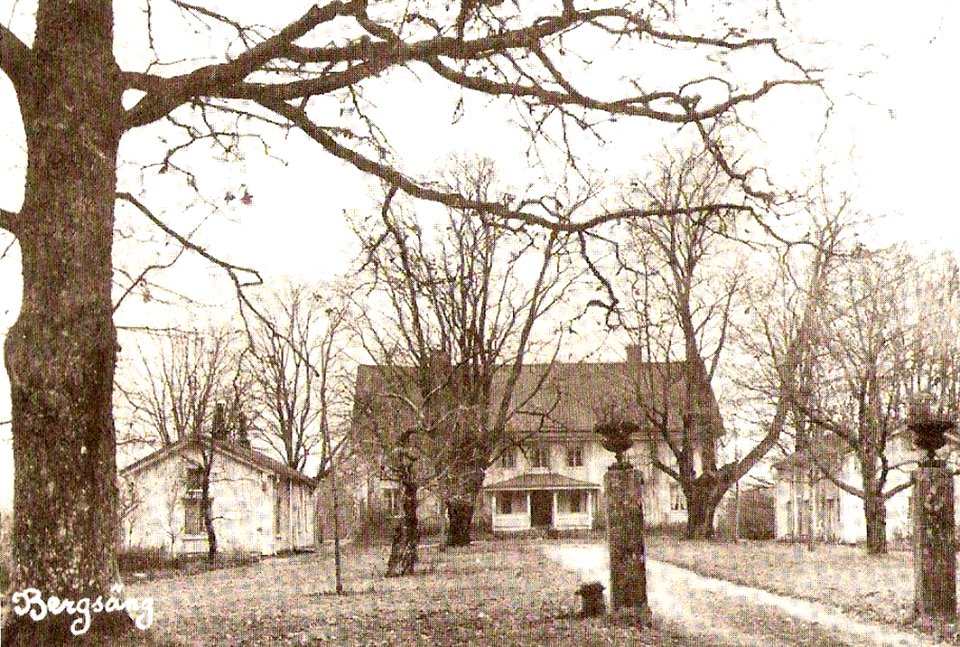 Bergsängs Gård vid sekelskiftet.