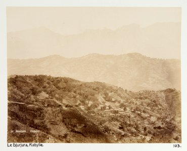Bergskedjan Djurdjura, Algeriet - Hallwylska museet - 107961