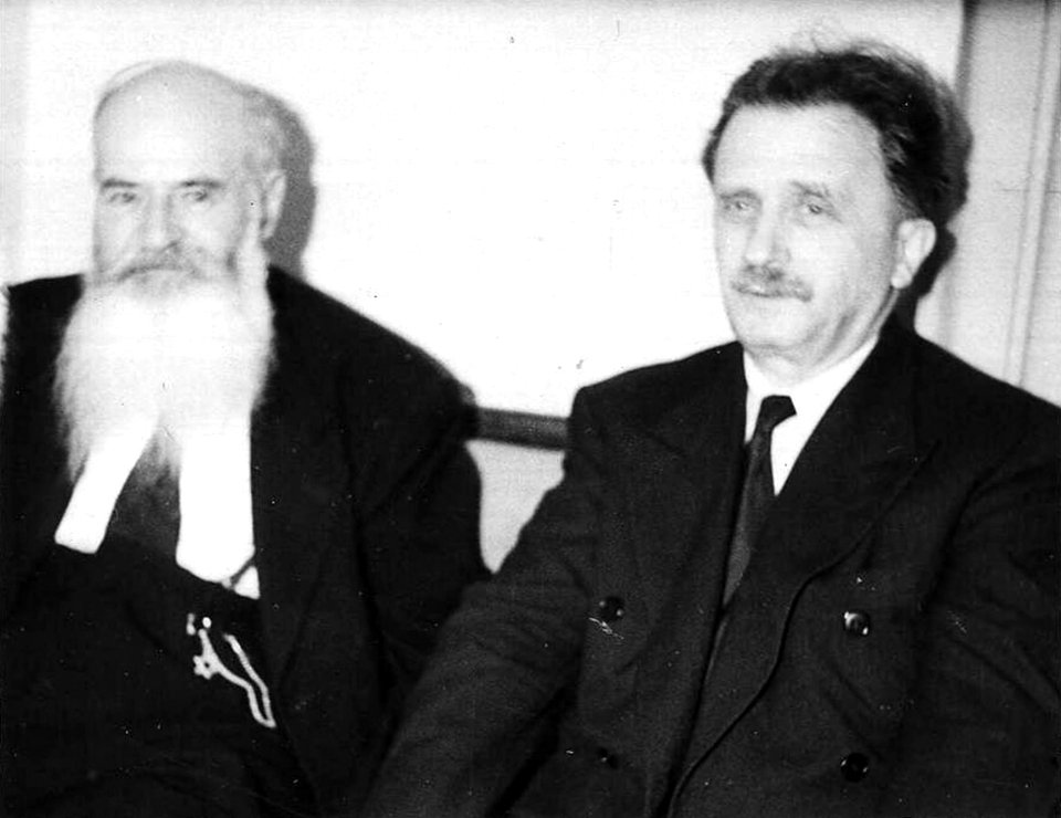 Berl Locker & Heinrich Loewe 1949