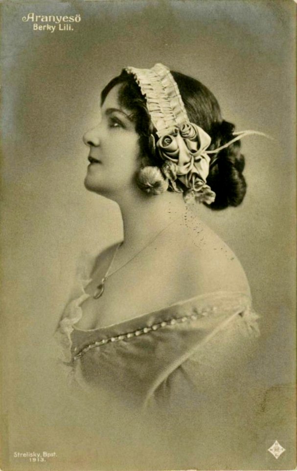 Berky Lili (Strelisky-fotó, 1913)