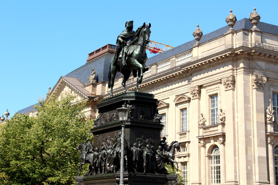 Berlin - Reiterstandbild Friedrichs des Großen