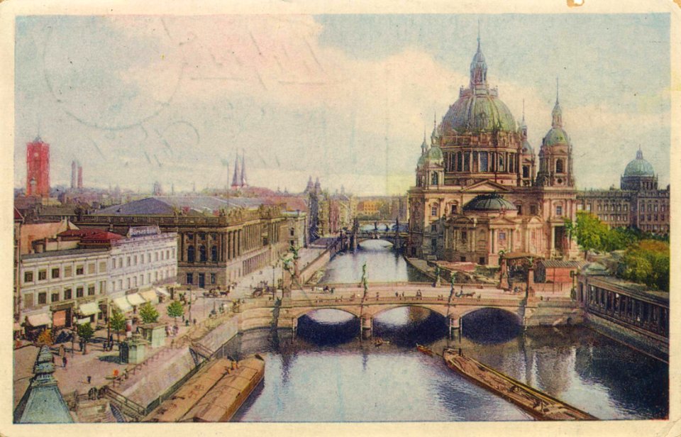 Berlin Börsenhotel Burgstraße Dom um 1907