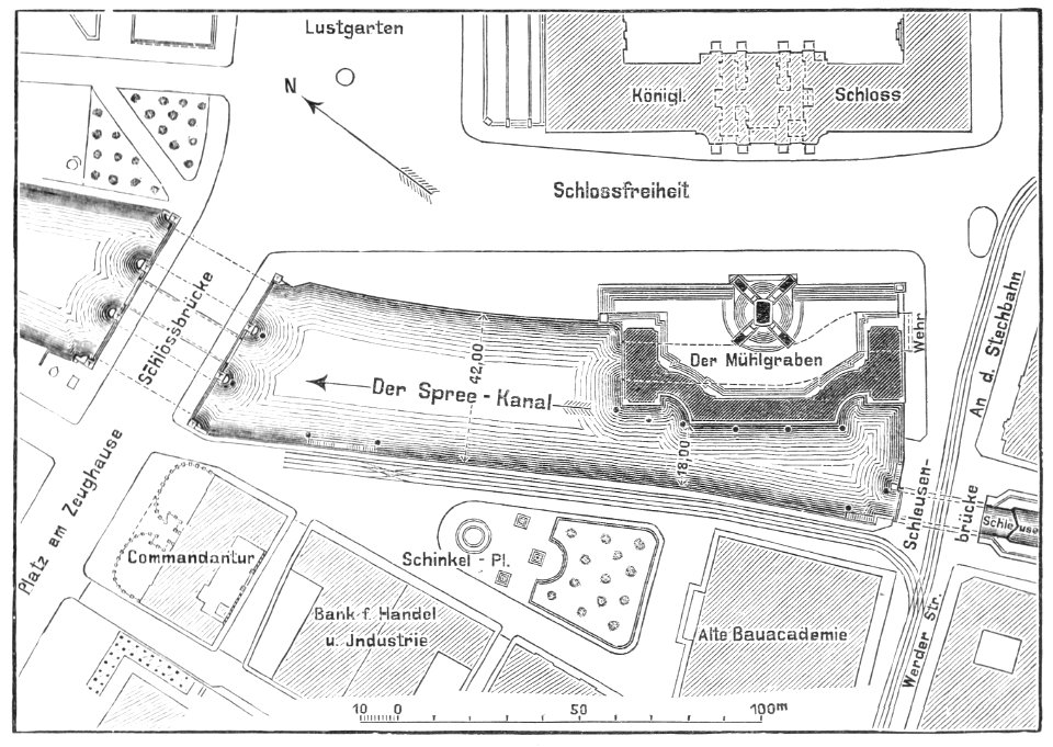 Berlin Kaiser Wilhelm Nationaldenkmal Lageplan