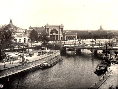 Berlin Lehrter Bahnhof um 1900 photo