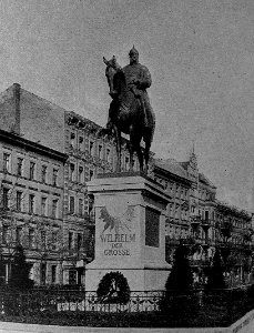 Berlin Rixdorf Denkmal Kaiser Wilhelm I (1902)