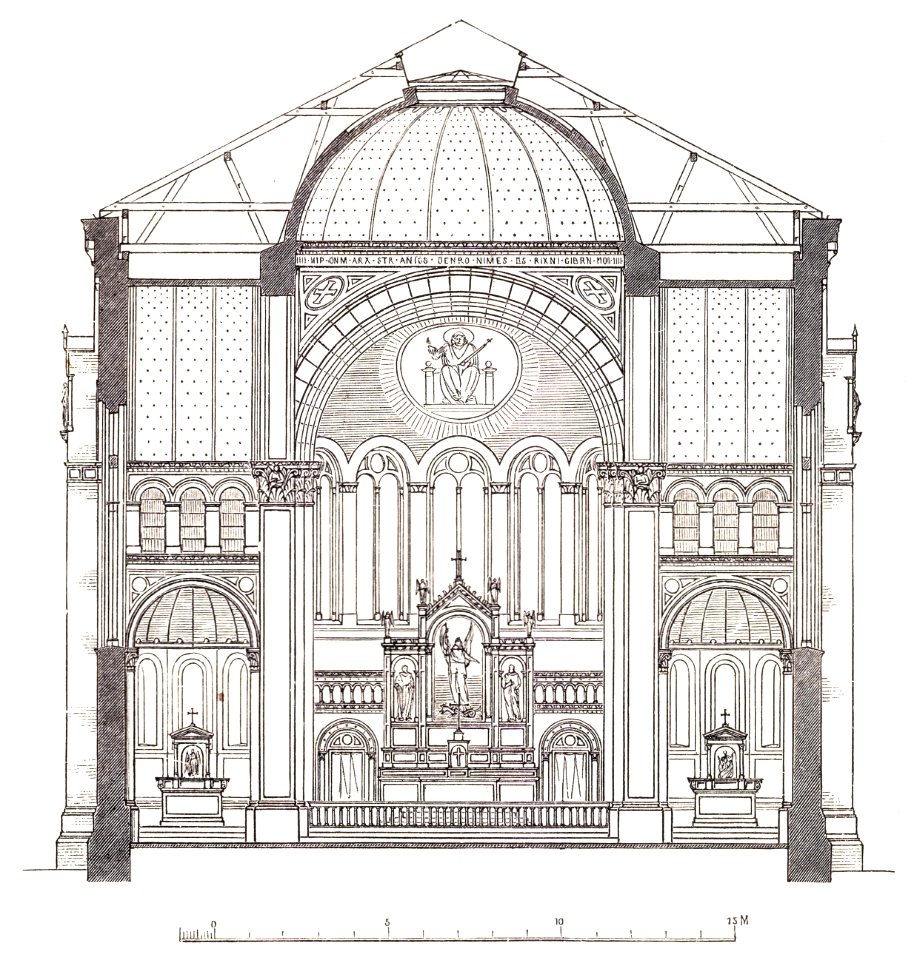 Berlin St Michaelkirche Schnitt BusB