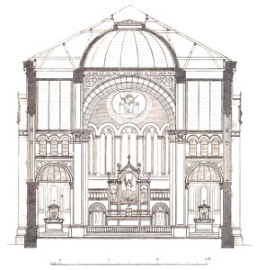 Berlin St Michaelkirche Schnitt BusB