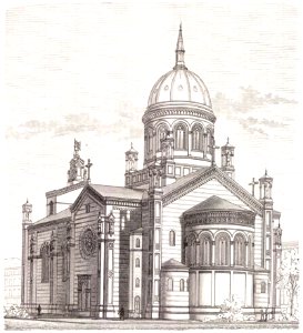 Berlin St Michaelkirche Ansicht BusB