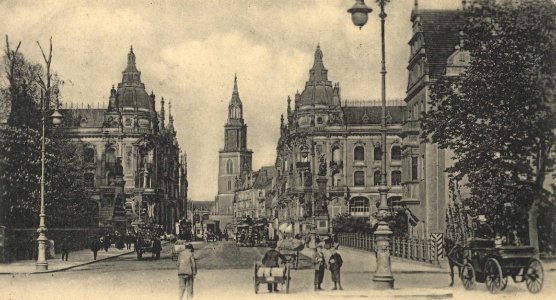 Berlin Kaiser-Wilhelm-Brücke 1905