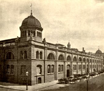 Berlin Zentralmarkthalle 1896