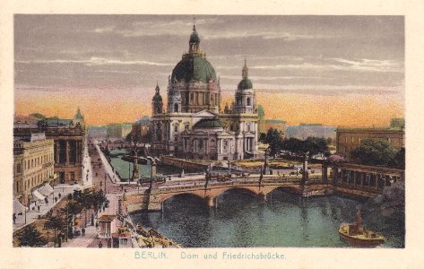 Berlin – Dom und Friedrichsbrücke photo