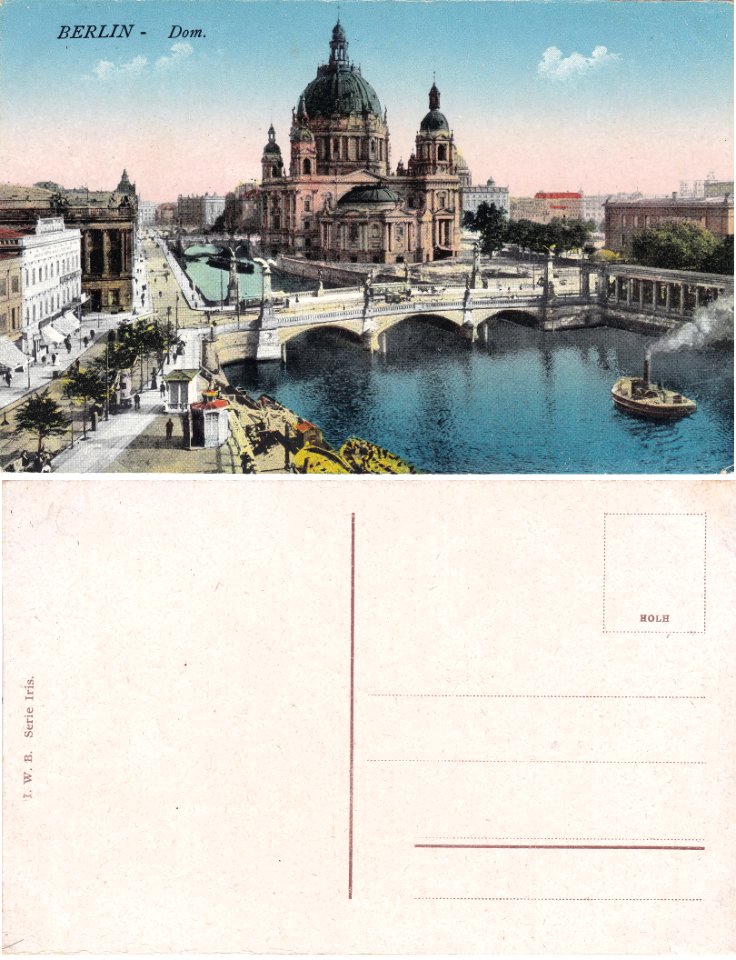Berlin — Dom - vº-rº
