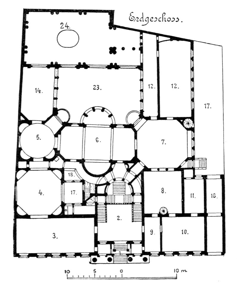 Berlin Palais Strousberg Grundriss Erdgeschoss