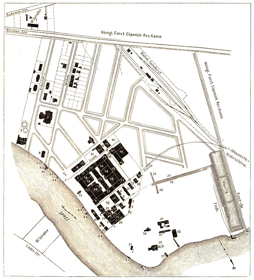 Berlin Spindlers Fabrik 1896