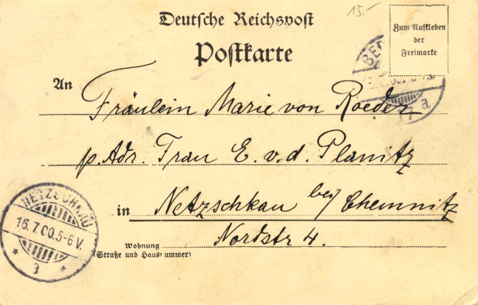Berlin, Charlottenburg, Berlin - Savignyplatz, Kantstraße (back) (Zeno Ansichtskarten)