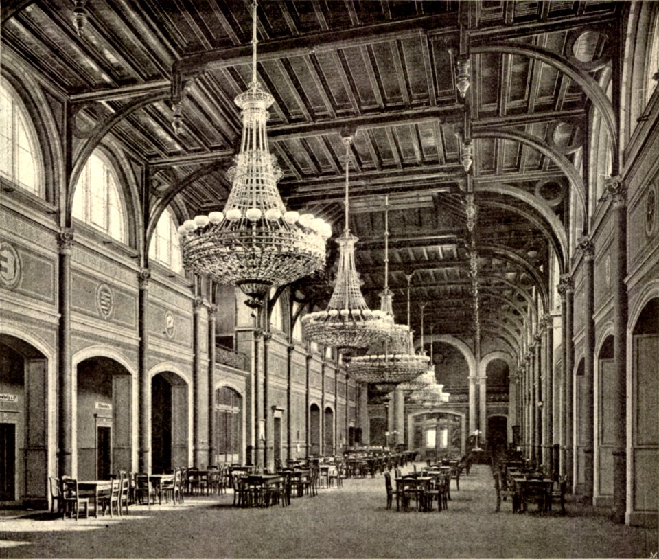 Berlin Zentralviehof Boerse 1896