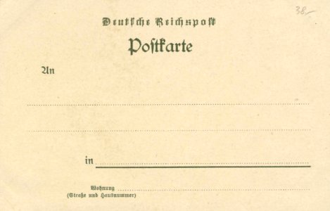 Berlin, Köpenick, Berlin - Grünau, Restaurant Bellevue (back) (Zeno Ansichtskarten)