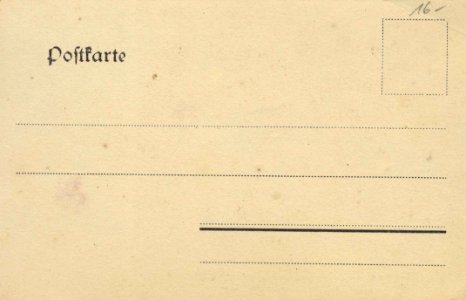 Berlin, Lichtenberg, Berlin - Malchow, Heimstätte (back) (Zeno Ansichtskarten)