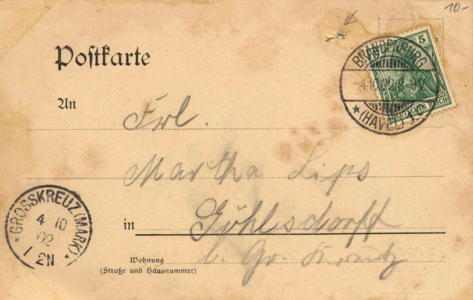 Berlin, Kreuzberg, Berlin - Hochbahn am Tempelhofer Ufer (back) (Zeno Ansichtskarten)