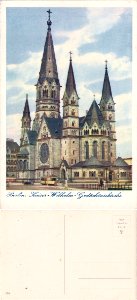 Berlin — Kaiser-Wilhelm - Gedächtniskirche.Vº-rº