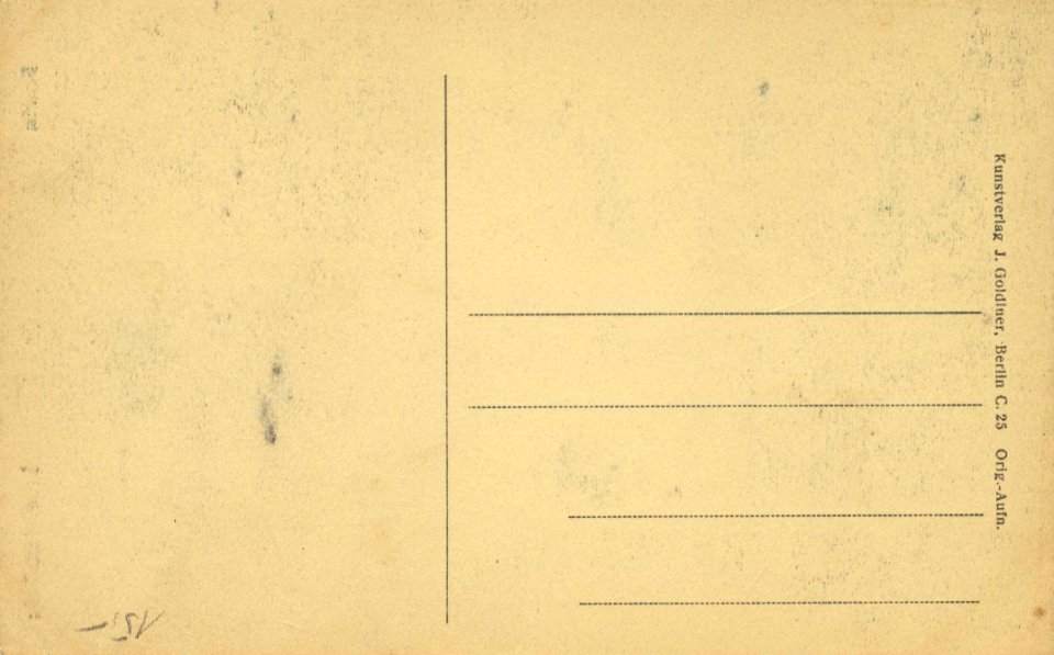 Berlin, Mitte, Berlin - Invalidensäule (back) (Zeno Ansichtskarten)