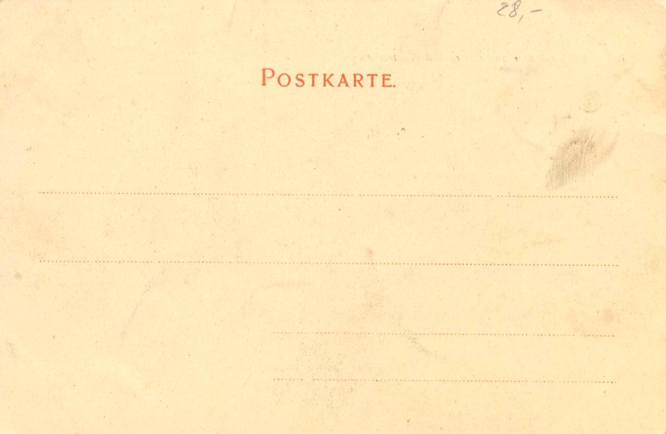 Berlin, Mitte, Berlin - Kaiser-Wilhelm-Straße, Kaiser-Wilhelm-Brücke (back) (Zeno Ansichtskarten)