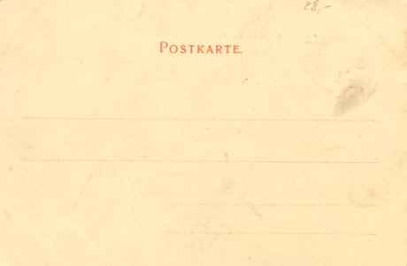 Berlin, Mitte, Berlin - Kaiser-Wilhelm-Straße, Kaiser-Wilhelm-Brücke (back) (Zeno Ansichtskarten)