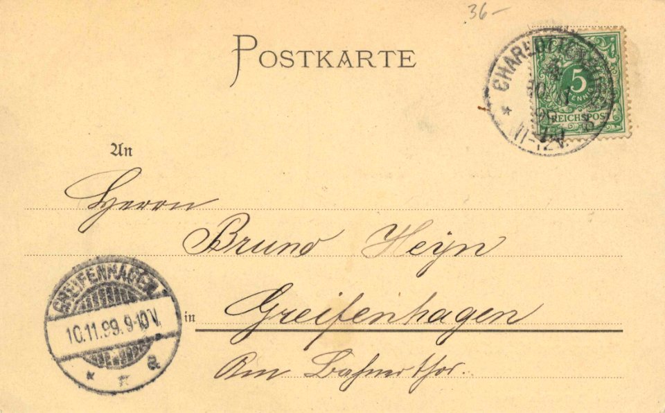 Berlin, Charlottenburg, Berlin - Am Knie (back) (Zeno Ansichtskarten)