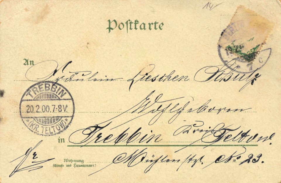 Berlin, Mitte, Berlin - Kgl. Schloss, Nordseite; Neuer Dom (back) (Zeno Ansichtskarten)