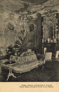 Berlin, Mitte, Berlin - Kgl. Schloss, Audienzsaal der Kaiserin (Zeno Ansichtskarten)