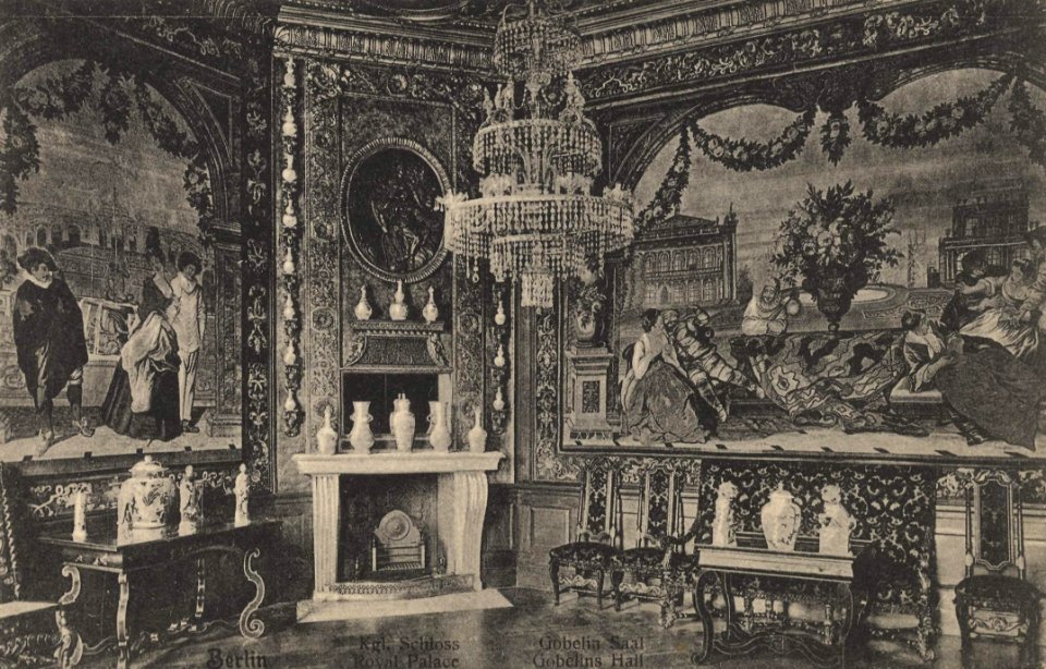 Berlin, Mitte, Berlin - Kgl. Schloss, Gobelin Saal (Zeno Ansichtskarten)
