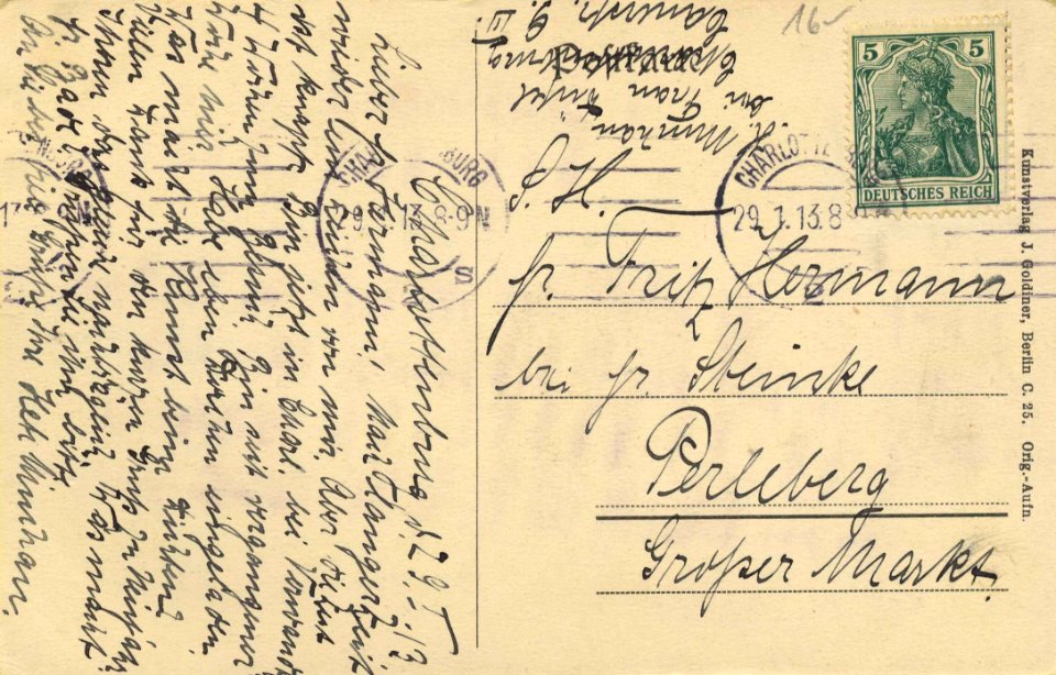 Berlin, Charlottenburg, Berlin - Technische Reichsanstalt (back) (Zeno Ansichtskarten)