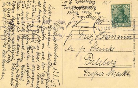 Berlin, Charlottenburg, Berlin - Technische Reichsanstalt (back) (Zeno Ansichtskarten)