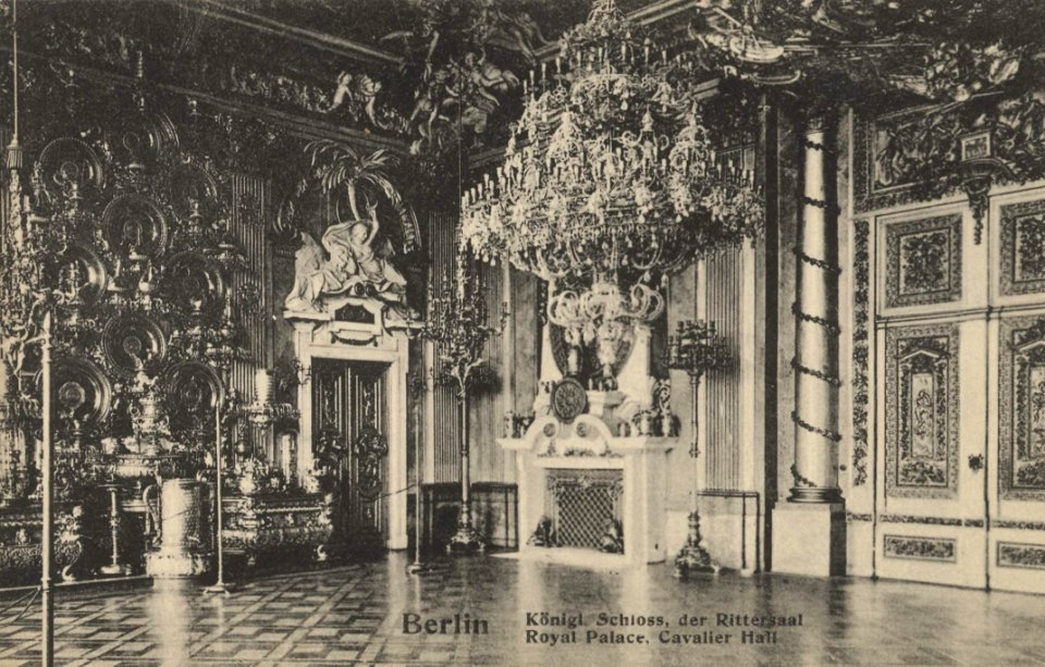 Berlin, Mitte, Berlin - Kgl. Schloss, Rittersaal (Zeno Ansichtskarten)