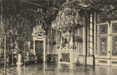 Berlin, Mitte, Berlin - Kgl. Schloss, Rittersaal (Zeno Ansichtskarten)