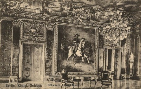 Berlin, Mitte, Berlin - Kgl. Schloss, Schwarze Adlerkammer (3) (Zeno Ansichtskarten)