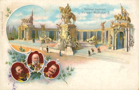Berlin, Mitte, Berlin - Nationaldenkmal Kaiser Wilhelm I. (26) (Zeno Ansichtskarten)