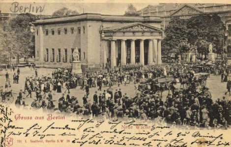 Berlin, Mitte, Berlin - Neue Wache (2) (Zeno Ansichtskarten) photo