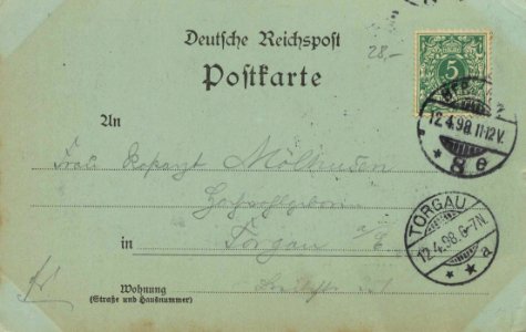 Berlin, Mitte, Berlin - Mühlendamm (back) (Zeno Ansichtskarten)